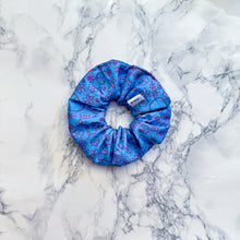 Load image into Gallery viewer, PRE-ORDER: Racing Scrunchie: Floral Racing Icons