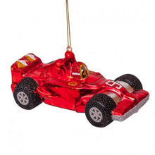 Load image into Gallery viewer, Racing Ornament - Red Racing Car