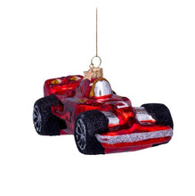 Load image into Gallery viewer, Racing Ornament - Red Racing Car