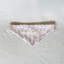 Load image into Gallery viewer, PRE-ORDER: Racing Pet Over the Collar Bandana - Lilac Tracks
