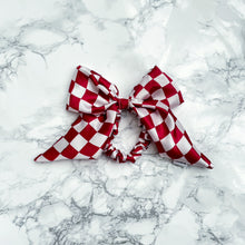 Load image into Gallery viewer, PRE-ORDER: Checkered Flag Racing Bows
