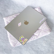 Load image into Gallery viewer, PRE-ORDER: Racing Laptop Sleeve - Lilac Tracks