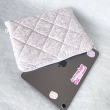 Load image into Gallery viewer, PRE-ORDER: Racing Tablet Sleeve - Lilac Tracks