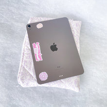 Load image into Gallery viewer, PRE-ORDER: Racing Tablet Sleeve - Lilac Tracks