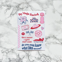 Load image into Gallery viewer, By Megs Racing Stickersheet