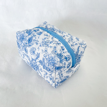 Load image into Gallery viewer, PRE-ORDER: Make-up Pouch - Catastrophic blues