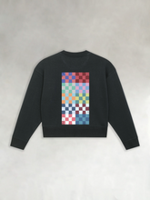 Load image into Gallery viewer, Racing Cropped Sweater: Teams Checkered