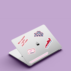 By Megs Racing Stickersheet