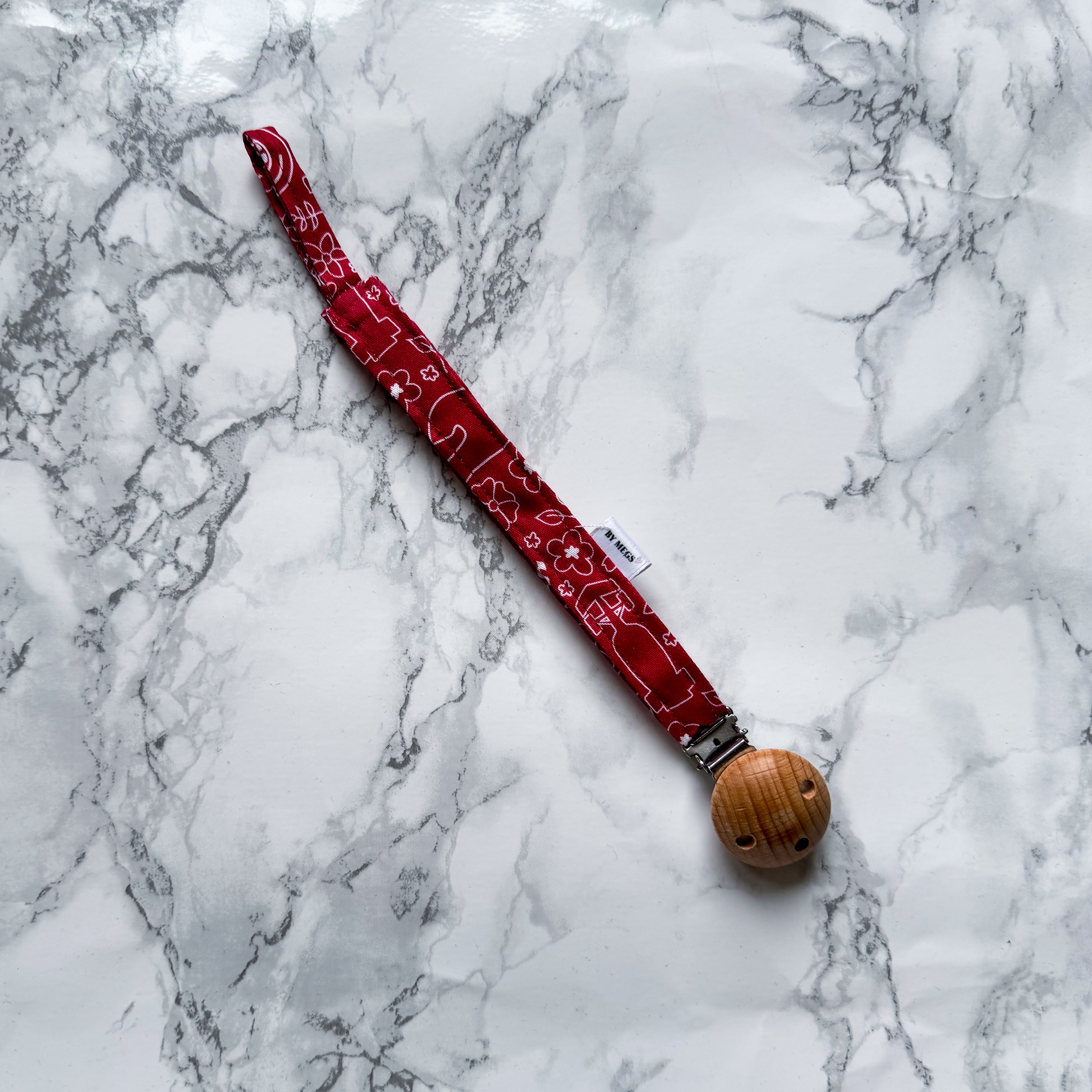 PRE-ORDER: Racing Pacifier Clip