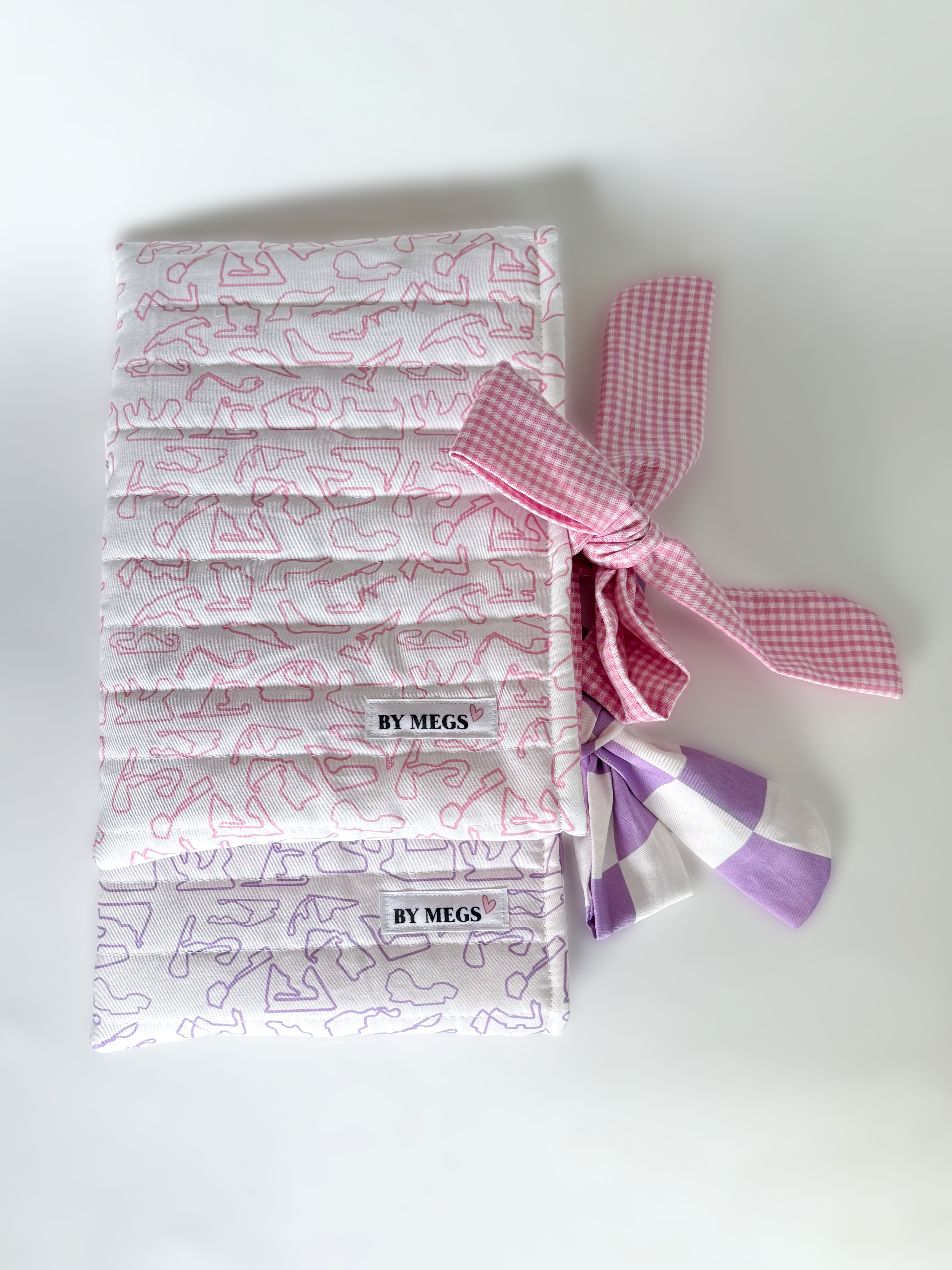 PRE-ORDER: Racing Book Sleeve - Lilac Tracks