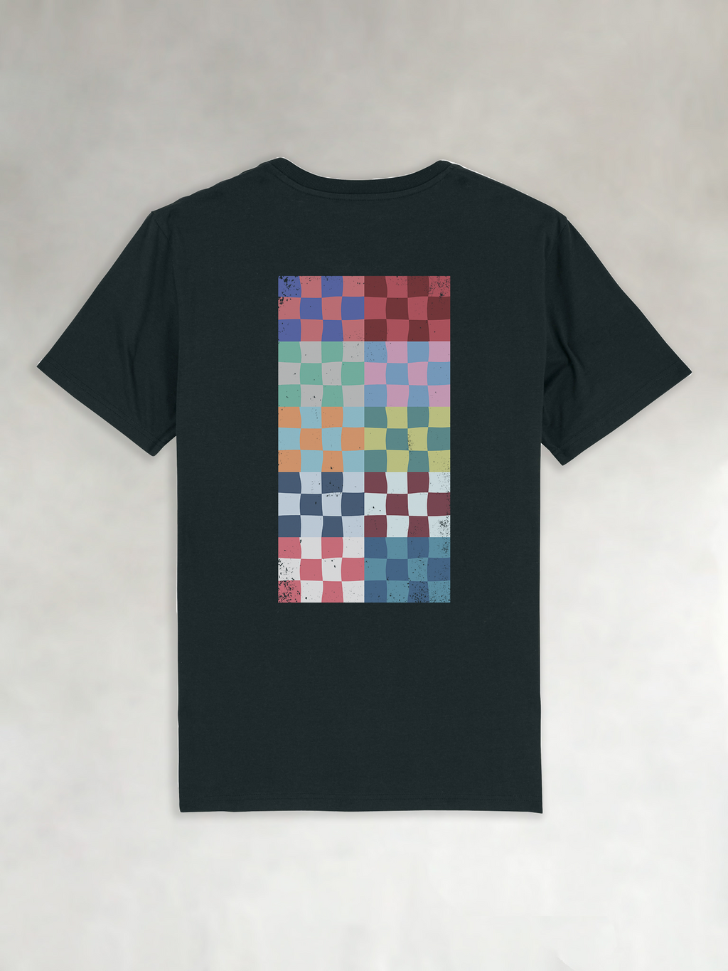 Racing Shirt: Teams Checkered Black