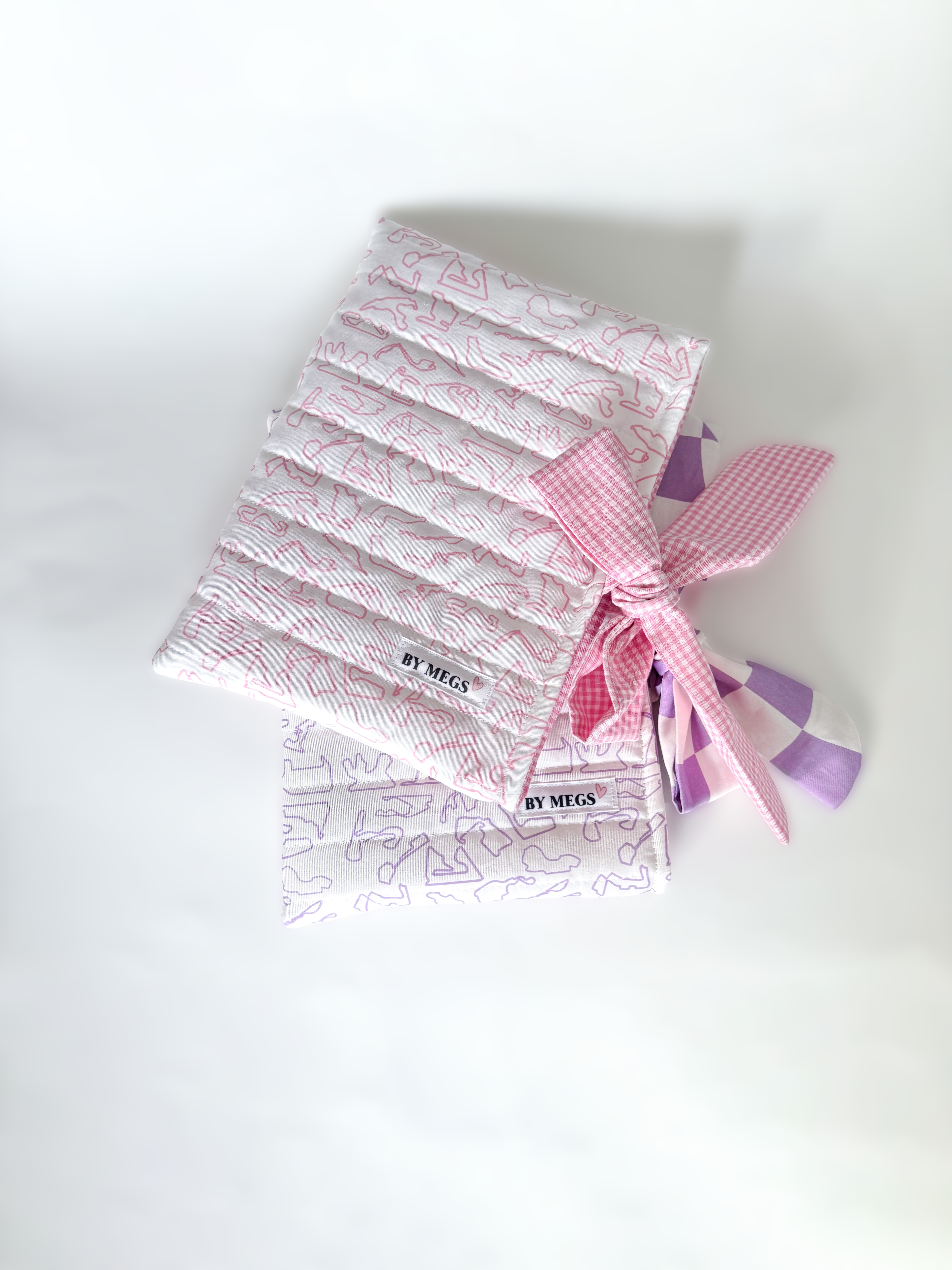 PRE-ORDER: Racing Book Sleeve - Pink Tracks