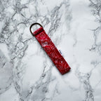 PRE-ORDER: Floral Racing Keychain