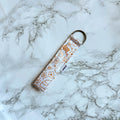 PRE-ORDER: Floral Racing Keychain