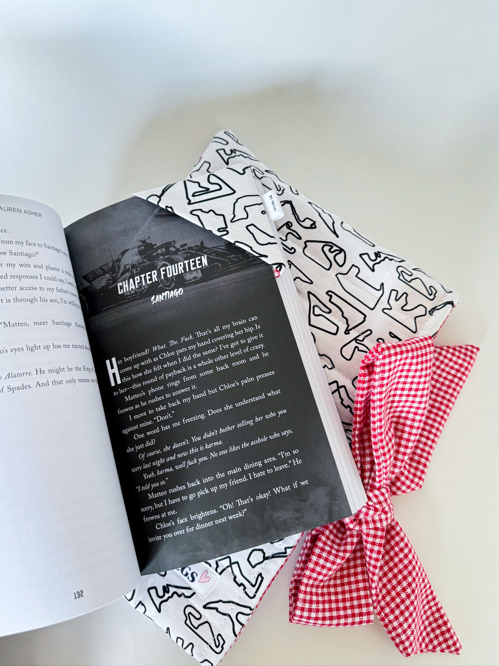 PRE-ORDER: Racing Book Sleeve - Black Tracks