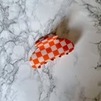 Checkered Flag Claw Clip