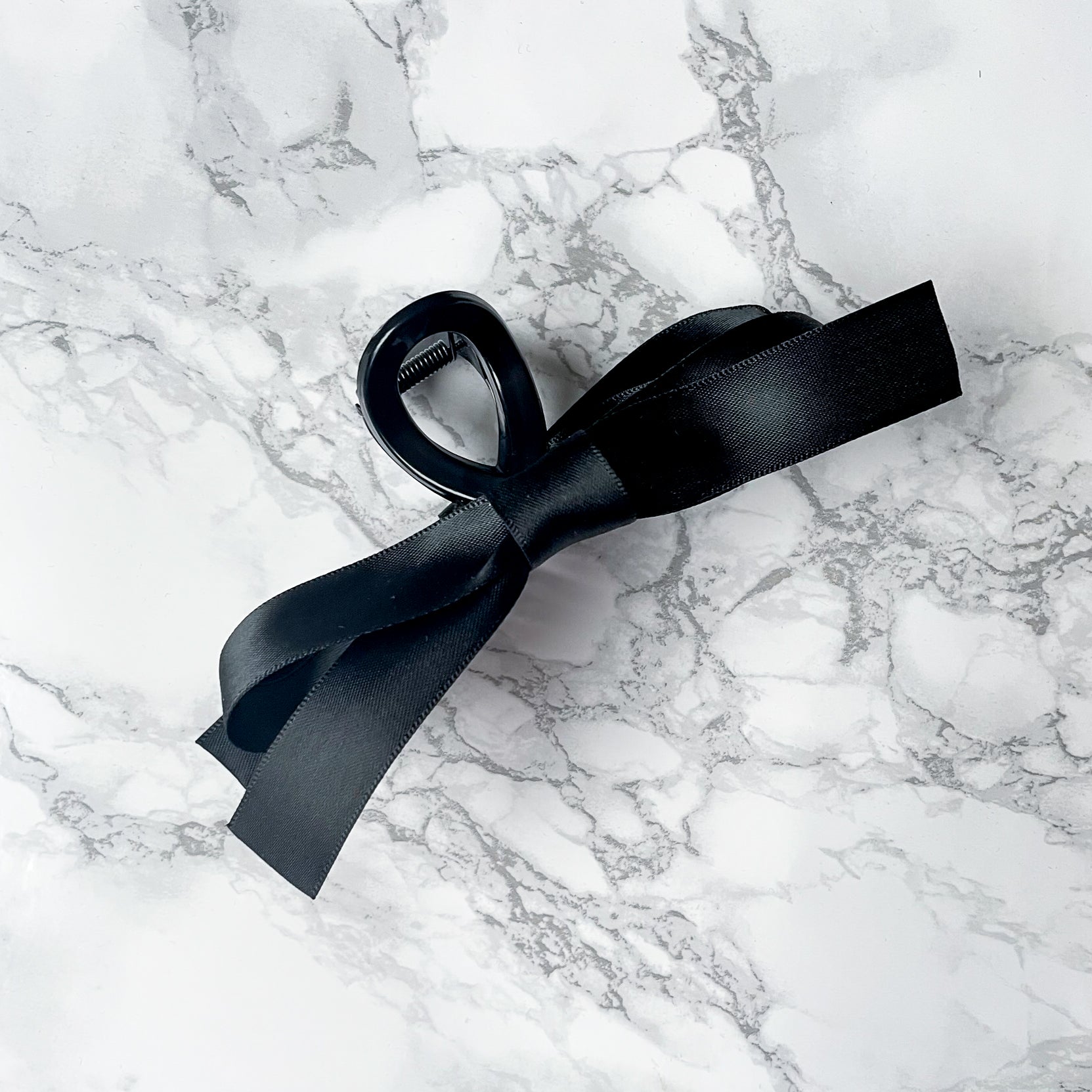Black Bow Claw Clip