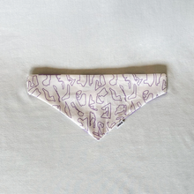 Load image into Gallery viewer, PRE-ORDER: Racing Pet Over the Collar Bandana - Lilac Tracks
