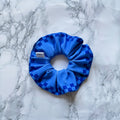 PRE-ORDER: Racing Scrunchie: Check Border Blues