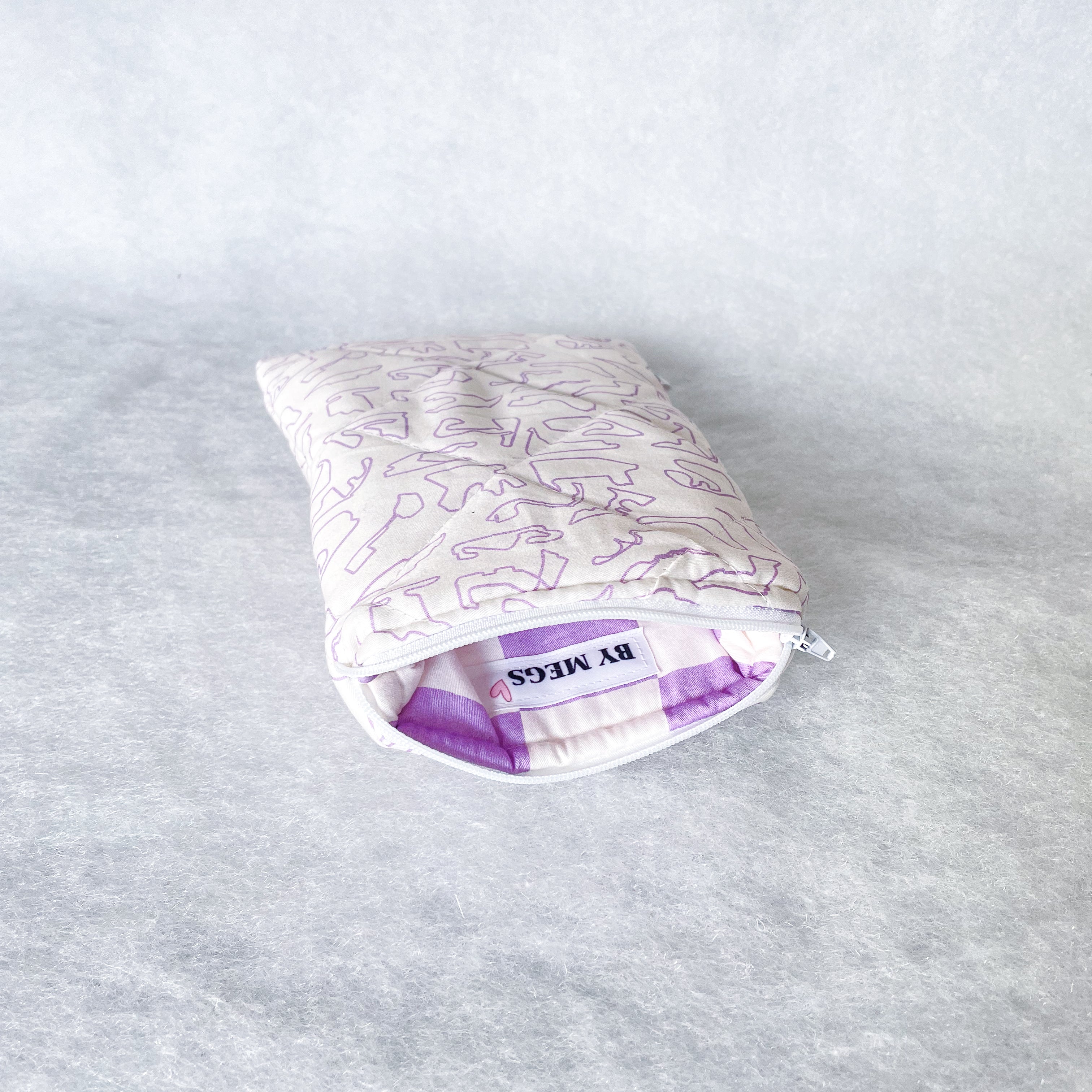 PRE-ORDER: Racing Ereader Sleeve - Lilac Tracks