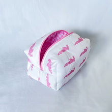 Load image into Gallery viewer, PRE-ORDER: Racing Make-up Pouch - Pink Car
