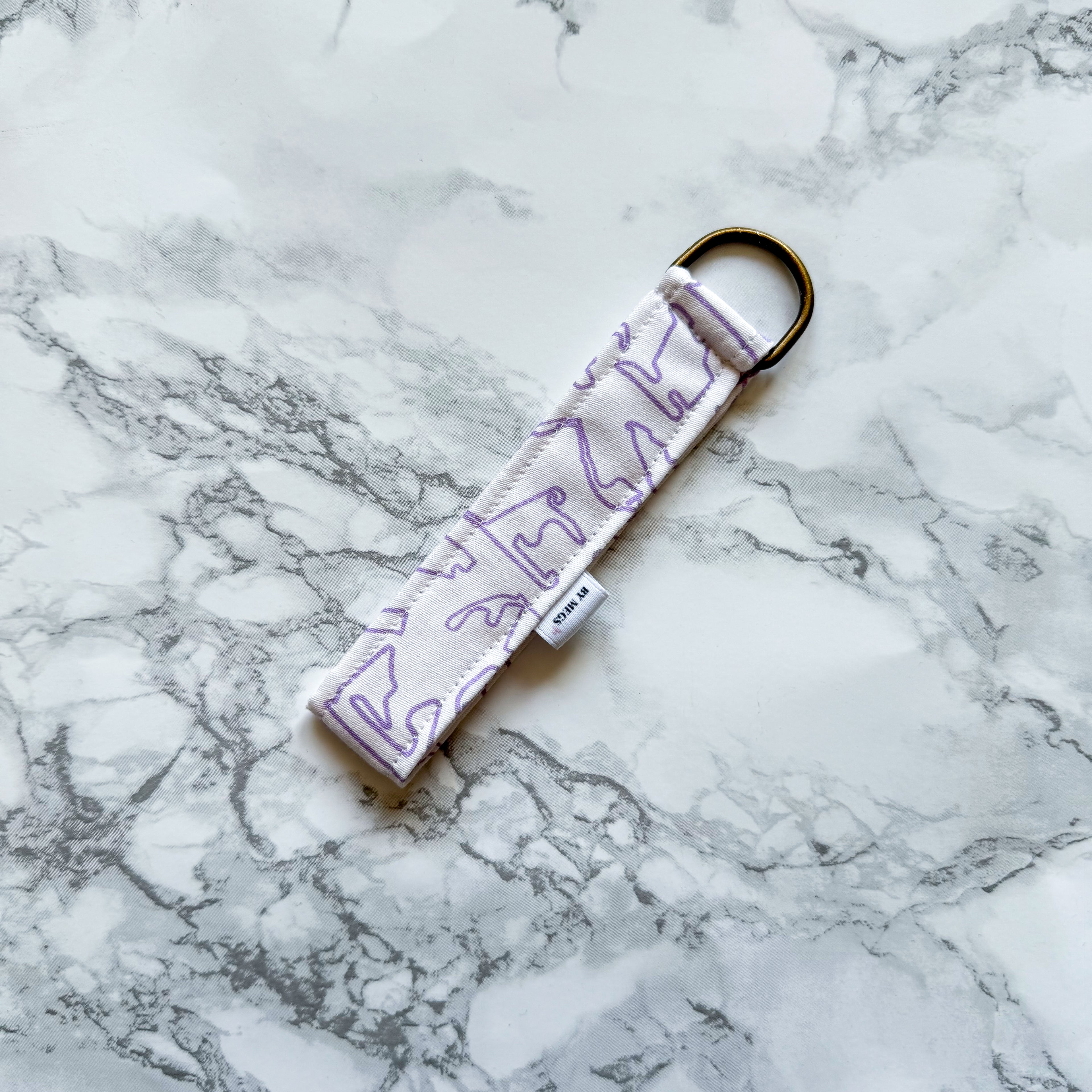 PRE-ORDER: Racing Tracks Keychain