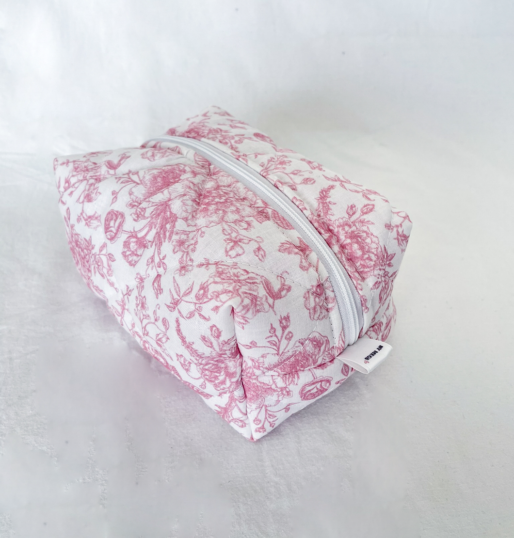 PRE-ORDER: Make-up Pouch - Rosewater