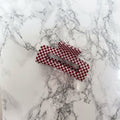 Checkered Flag Red Claw Clip