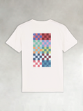 Racing Shirt: Teams Checkered White