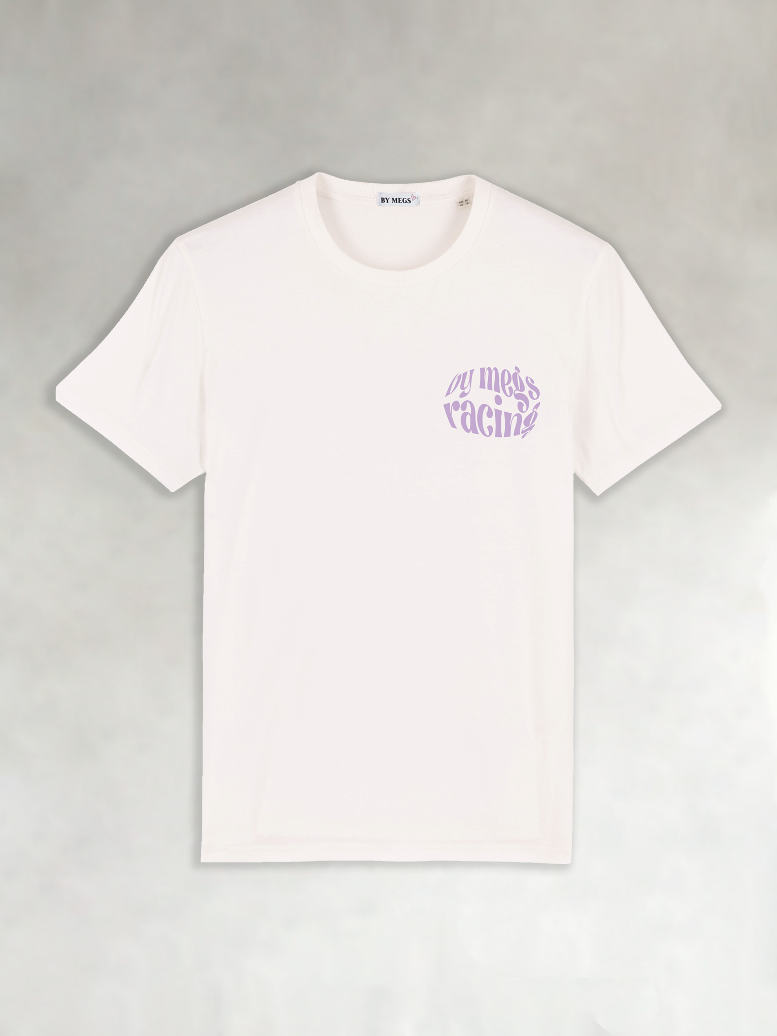 Racing Shirt: Teams Checkered White
