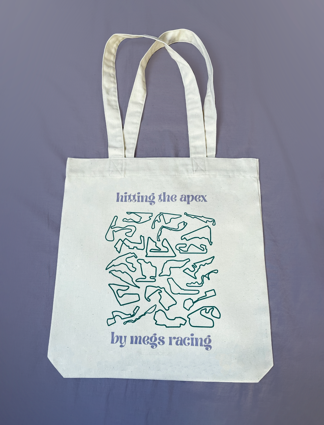 Racing Tote Bag - Tracks